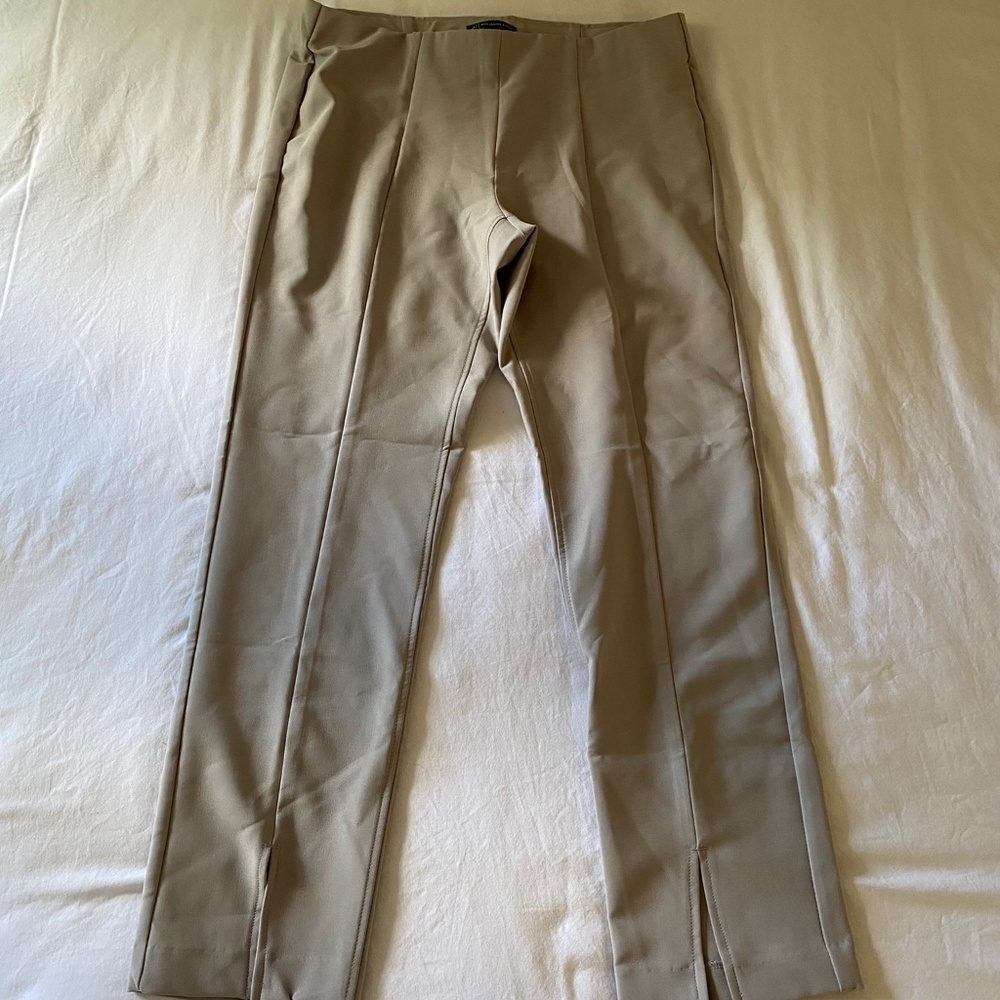Adrianna Papell Light Taupe Dress Pants